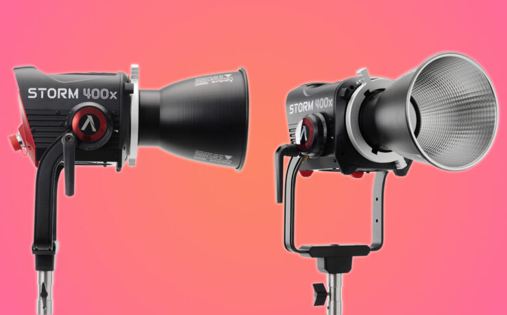 Aputure STORM 400x Released - Compact and Powerful COB LED Light with BLAIR Light Engine