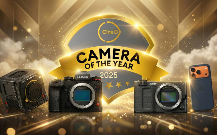 CineD Cameras of the Year 2025 - Panasonic LUMIX S1II (Overall Winner), Nikon ZR, RED V-RAPTOR XE 8K VV, iPhone 17 Pro