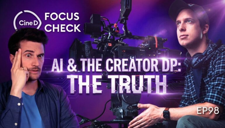 Oren Soffer Shot a $70M Movie on a Sony FX3 – Here’s His BRUTAL Take on AI – CineD Focus Check Episode 98
