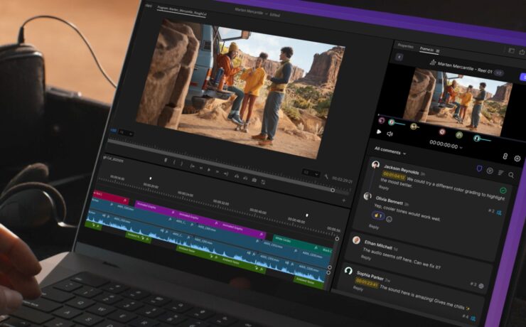 Frame.io Updates – Premiere Pro Panel, AI-Powered Search, and Enhanced Security Features