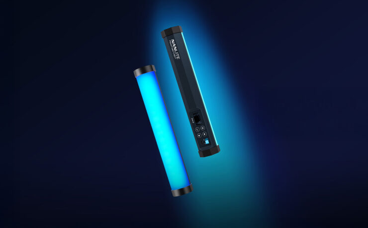 NANLITE PavoTube II 6CP – Enhanced Compact LED Tube Light With Longer Runtime and New Gel Mode