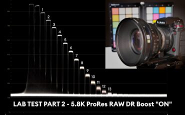 Panasonic LUMIX S1II Lab Test, Part 2 - Dynamic Range and Latitude Using ProRes RAW 5.8K with DR Boost 